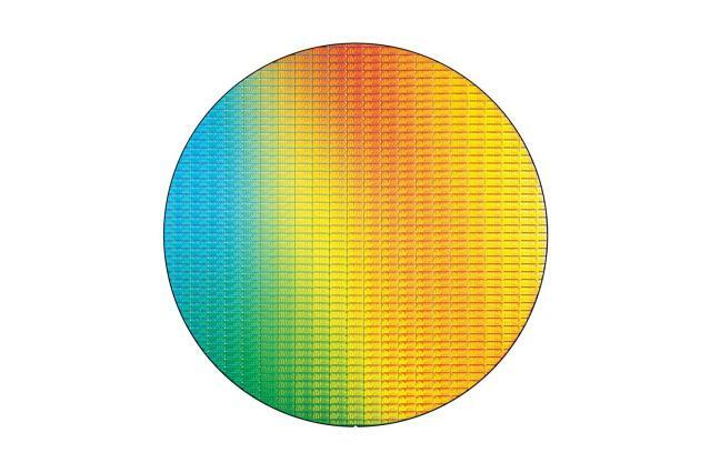 Intel Core M Broadwell Y 14-nm-Wafer