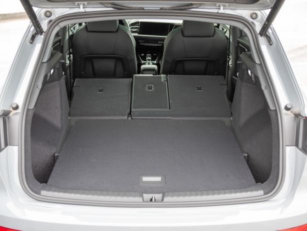Prtljažni prostor Audi Q4 E-Tron.