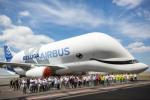 Oglejte si, kako Airbus prikupno preoblikuje svoje letalo beluga v obliki kita