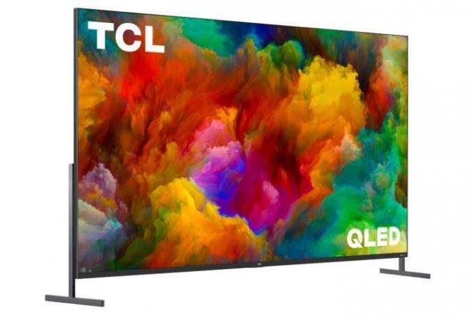 2021 TCL 85-tommers XL 4K QLED Roku TV.