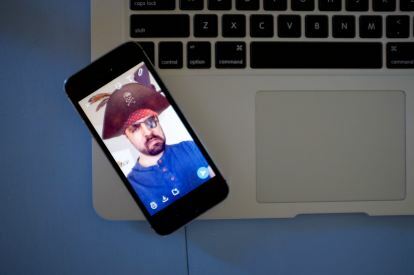 snapchat selfie objektív technológia počítačového videnia daven mathies
