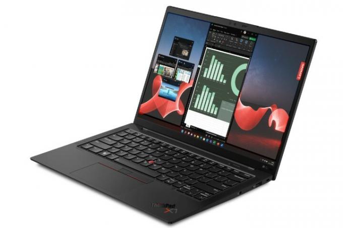 Et pressebillede af ThinkPad X1 Carbon Gen 11.