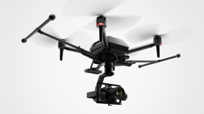 Nový dron Airpeak od Sony může nést DSLR řady Alpha