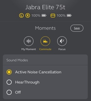 Atualização Jabra ANC para Elite 75t e Elite Active 75t