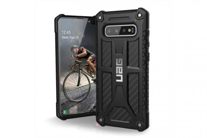 UAG Monarch futrālis Samsung Galaxy S10 Plus no oglekļa šķiedras