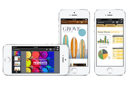 suite d'applications iwork gratuites pour les nouveaux propriétaires d'iphone