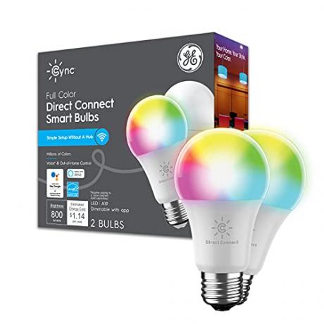 GE Lighting Cync Full Color Direct Connect A19 LED Smart Light