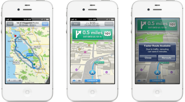 ios 6 apple maps