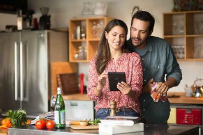 amazon fogo tablet china casal cozinha