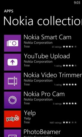 Nokia 1020: Windows 8 Nokia alkalmazások