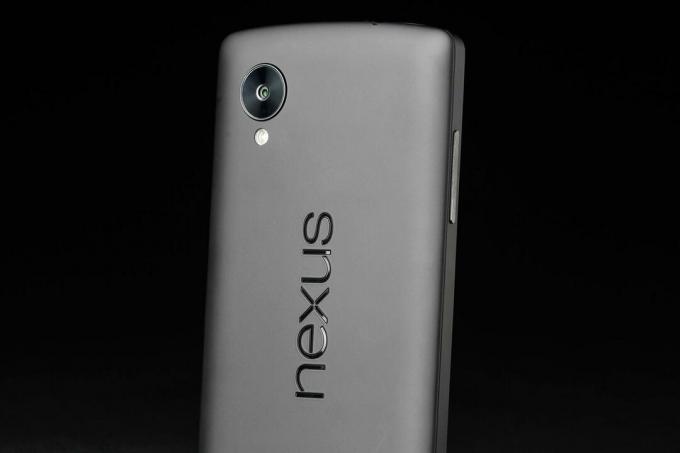 „Google Nexus 5“ peržiūros galinė kamera 2
