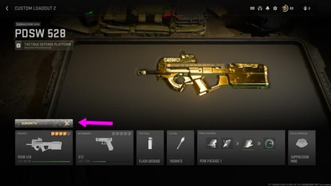 Tela de carregamento personalizada em MW2.