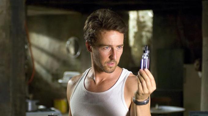 Ed Norton filmis The Incredible Hulk.