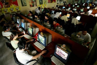 Crescimento desacelera à medida que China se aproxima de meio bilhão de usuários de internet