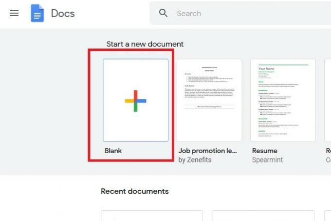 Erstellen Sie einen neuen Screenshot eines Google Doc-Dokuments