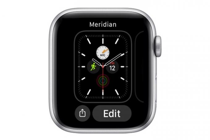 Zifferblatt der Apple Watch.