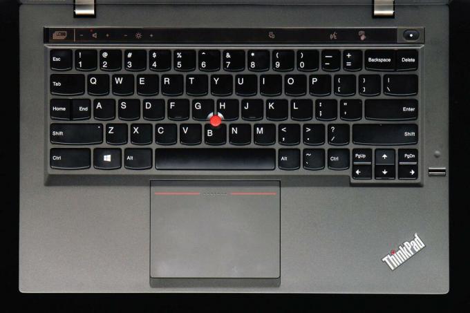 LeNovo X1 Karbon üst klavye