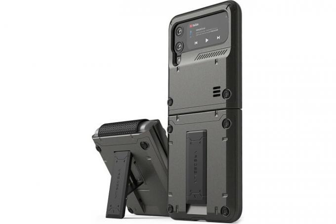 حافظة VRS Design QuickStand النشطة لهاتف Samsung Galaxy Z Flip 3.