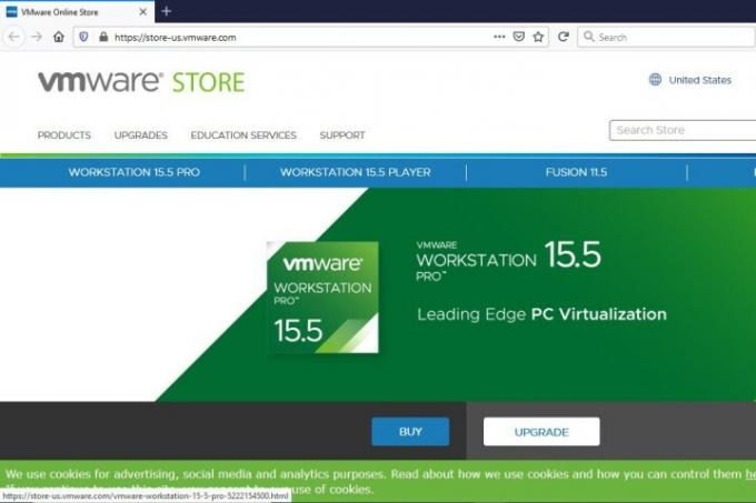 Imagem do VMWare Workstation Pro 15.5