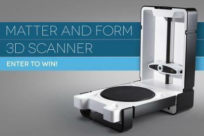 dt giveaway spørgsmål og form 3d scanner konkurrence