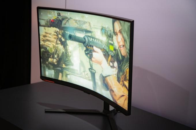 Gaming monitor Samsung Odyssey Neo G8.