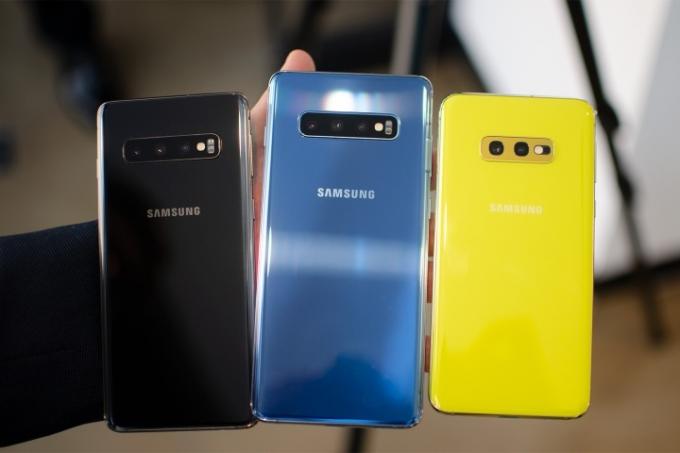 Rodzina Samsungów Galaxy S10