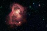 Se babystjärnor som föds i den vackra fjärilsnebulosan