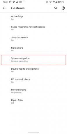 jak korzystać z nawigacji gestami w Androidzie 10 Włącz gesty 2