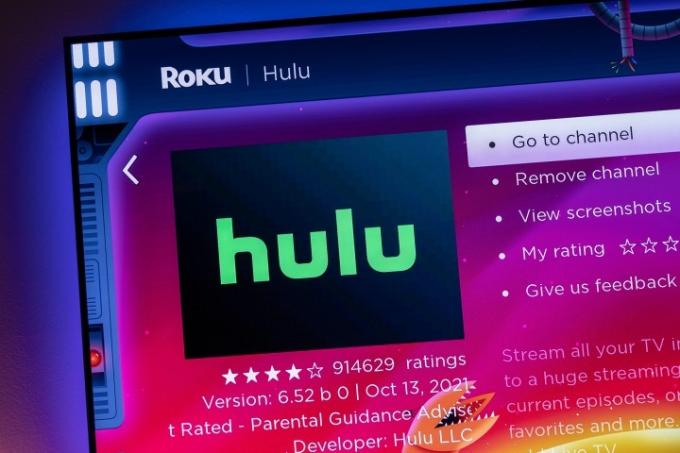 Hulu uz Roku.