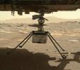 L'hélicoptère de Mars décolle du sol, mais il ne vole pas encore
