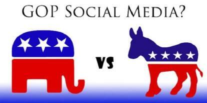 republikeinse presidentskandidaten kijken naar sociale media voor nieuwe kiezers