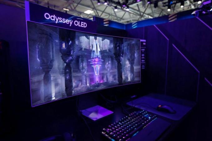 Samsung Odyssey OLED G8 ble annonsert på IFA onsdag i Berlin, Tyskland.