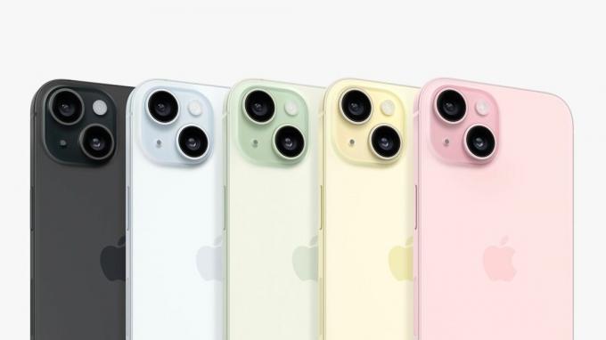 iPhone 15 színben.