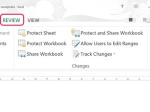 วิธีแชร์สเปรดชีต Excel