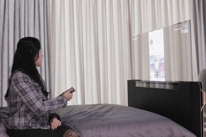 Transparentní OLED TV LG