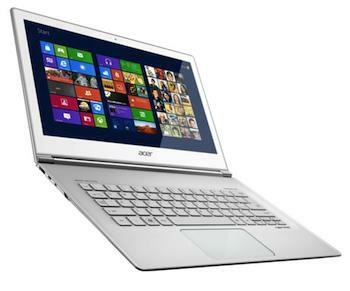 Acer Windows 8 ულტრაბუქი