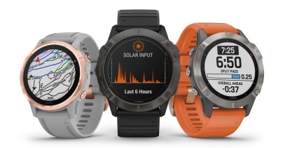 A Garmin napenergiát és sítérképeket kínál új Fenix ​​6 GPS óráihoz