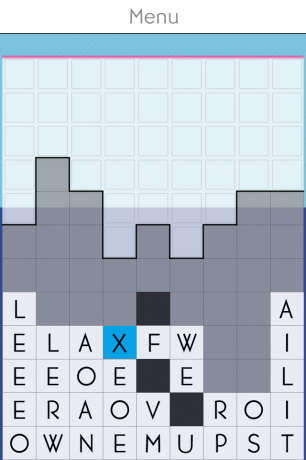 Spelltower ios ipod touch aplikacja gra puzzle wyszukiwanie słów