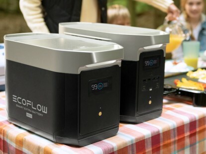 EcoFlow Delta Max kraftstation med utbyggbart batteri.