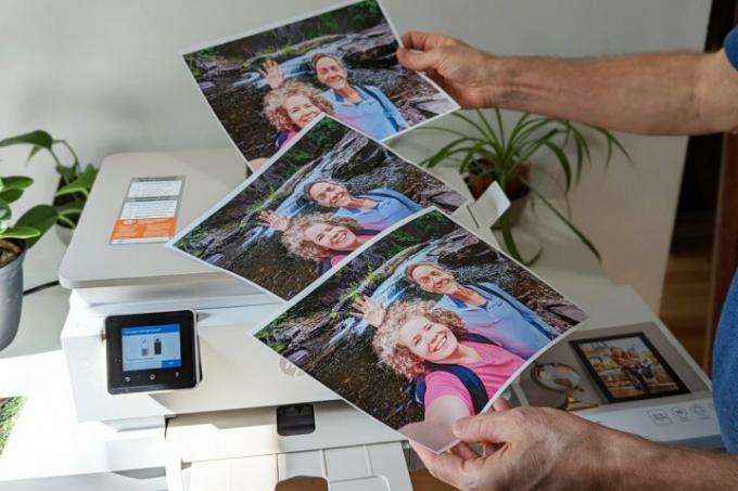 HP Envy Inspire 7955e udskriver skarpe fotos på en række forskellige papirtyper.