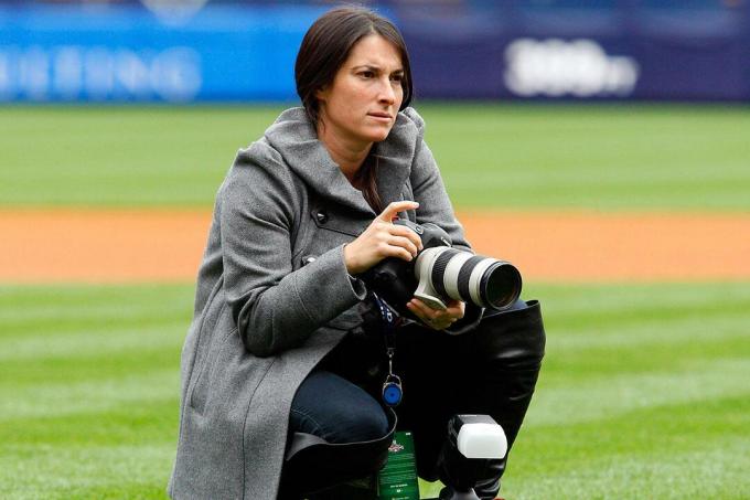 A fotógrafa dos Yankees, Ariele Goldman Hecht