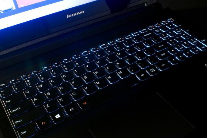 Клавиатура Lenovo Flex 2 15 с подсветкой