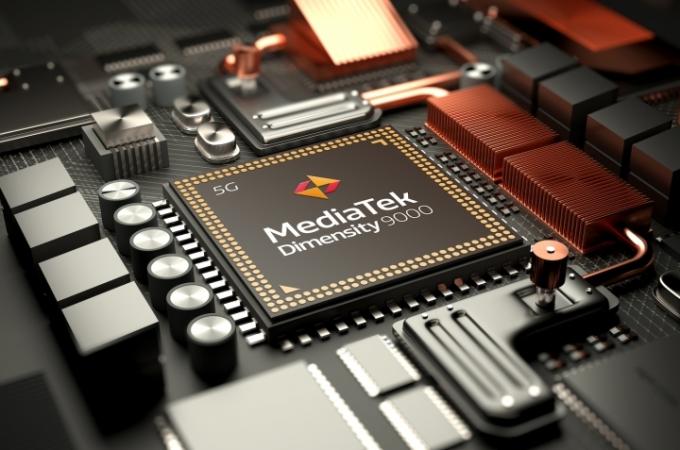 MediaTek Dimensity 9000 칩.