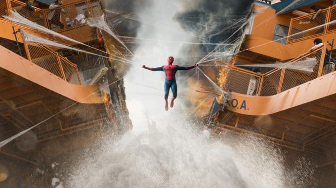 spider man homecoming review vfx