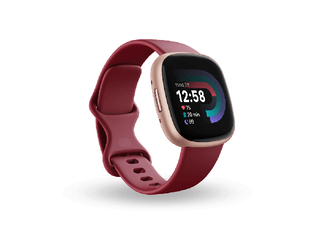 Fitbit Versa 4 naik emas