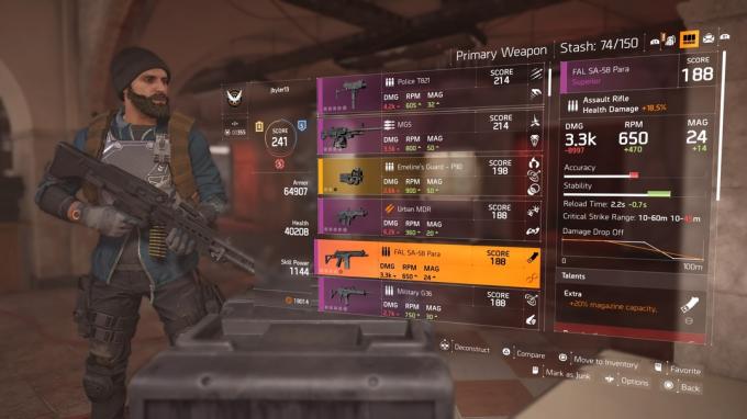 La guida alle build e alle specializzazioni di Division 2