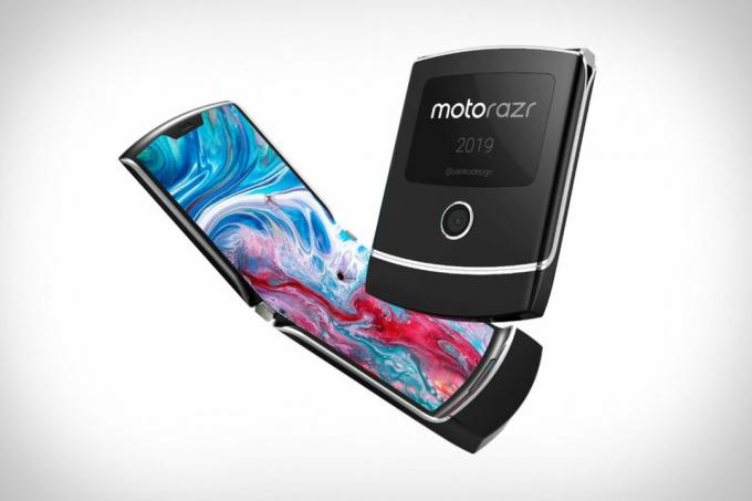 Moto Razr. Kredit: Pejabat Motorola.