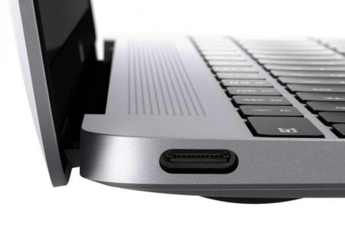 Port USB-C w MacBooku
