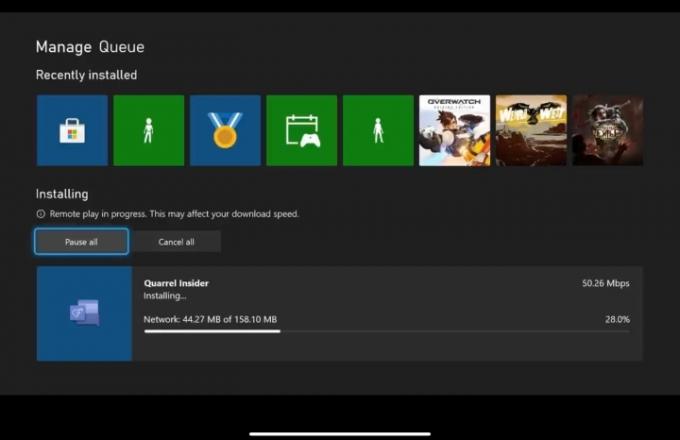 กำลังดาวน์โหลด Quarrel Insider บน Xbox