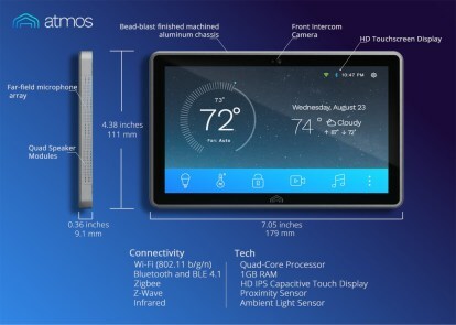 Atmos Smart Home-Steuerungssystem XL Tech B
